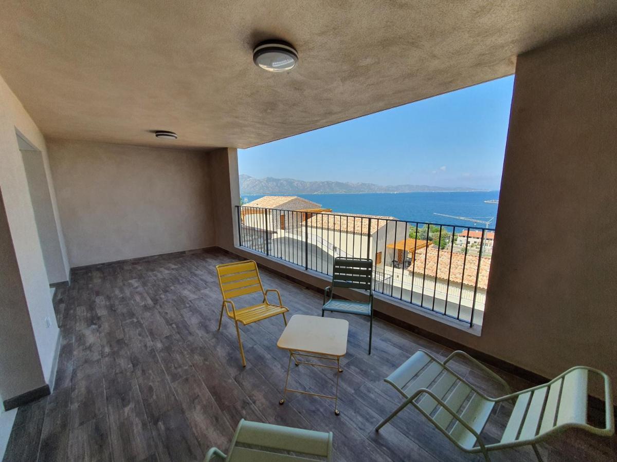 St-Florent Appartement Neuf Vue Mer Panoramique Piscine 4 Chambres - Mor401 Saint-Florent  Exterior photo