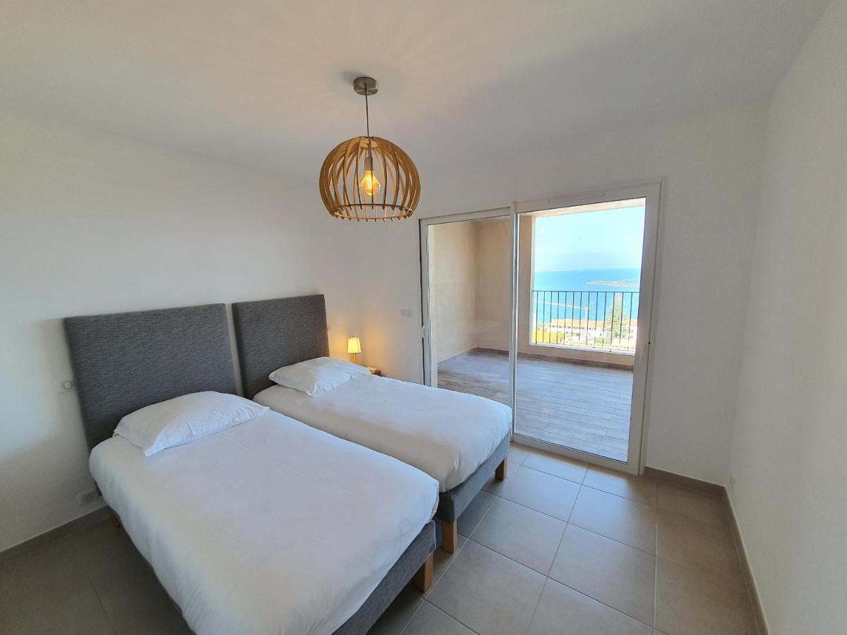 St-Florent Appartement Neuf Vue Mer Panoramique Piscine 4 Chambres - Mor401 Saint-Florent  Exterior photo